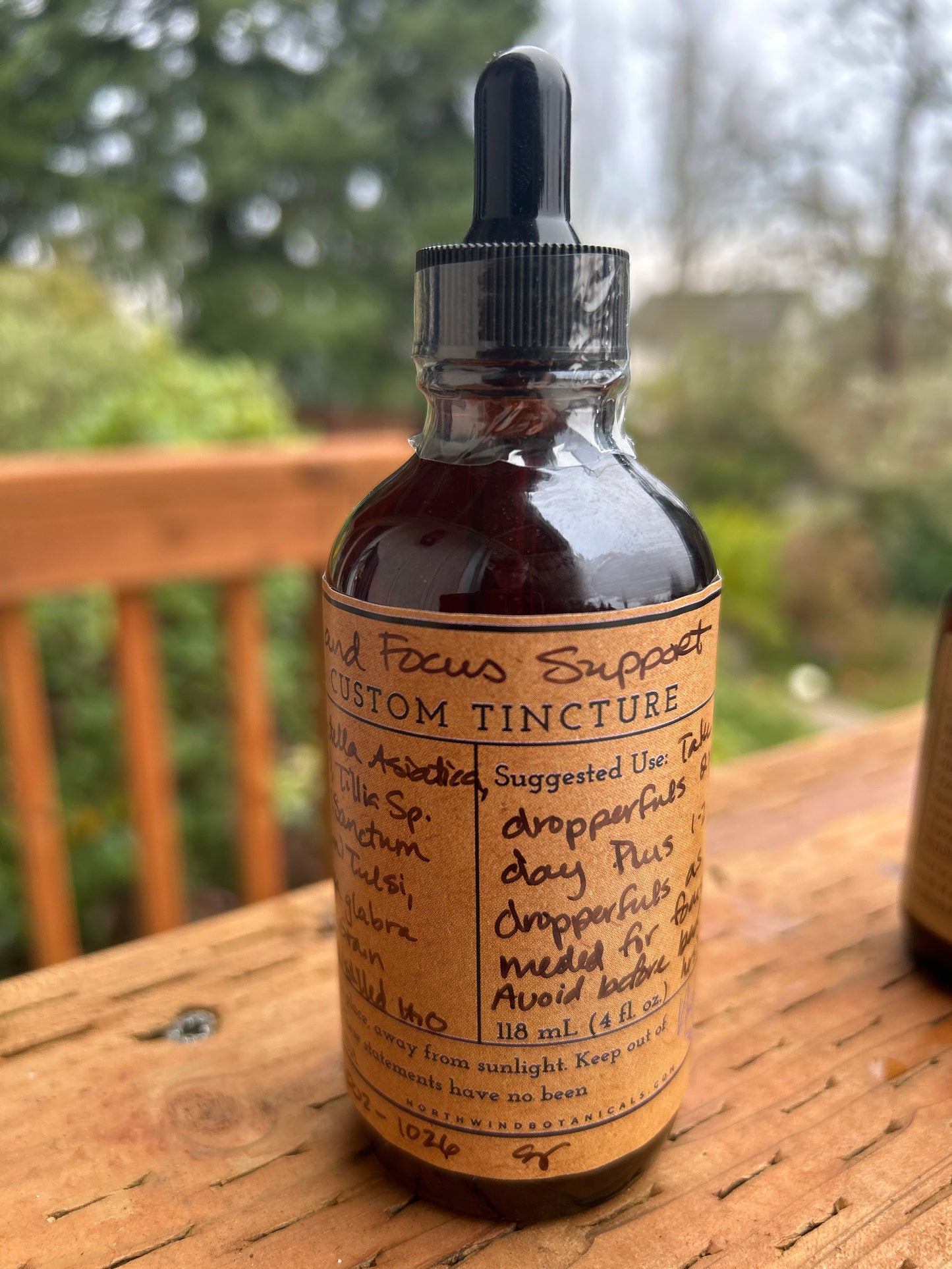 Custom Tincture Formulation 4 oz.